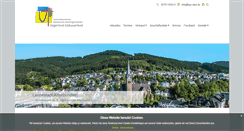 Desktop Screenshot of kgv-olpe.de